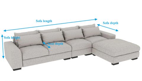 Guide To Choose Comfortable Deep Seat Sofas For Your Space - Povison Blogs intended for Sofa Secrets: How To Choose The Right Seat Depth And Cushions