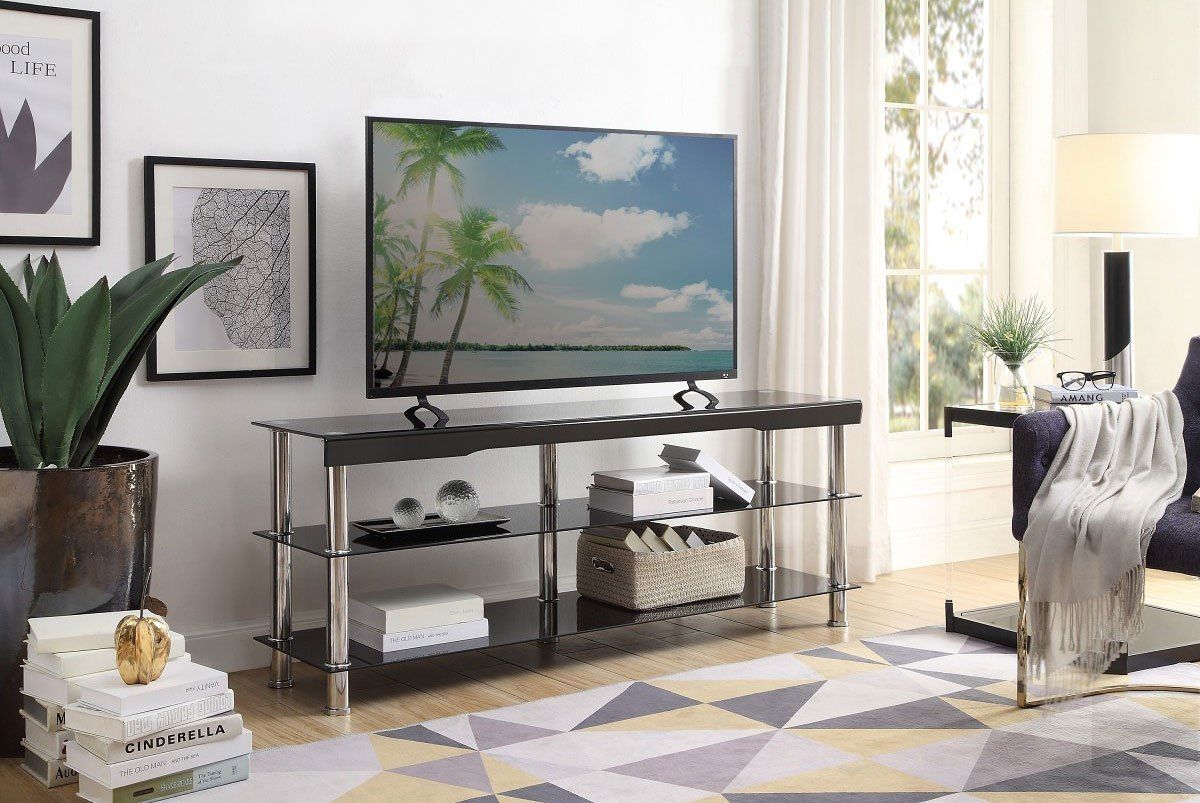 Choosing the Right TV Stand The Bradley 63″ Black Model Explained