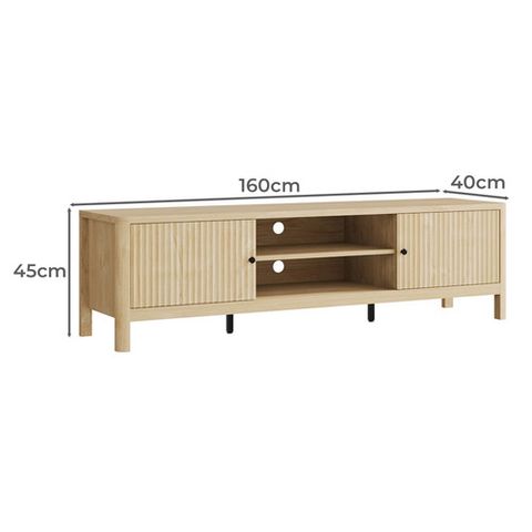 Halifax Entertainment Unit | Temple & Webster regarding Halifax Large Entertainment Unit