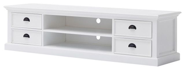 Halifax Large Etu With 4 Drawers - Traditional - Entertainment Centers ... intended for How a Halifax Large Entertainment Unit Can Transform Your Home