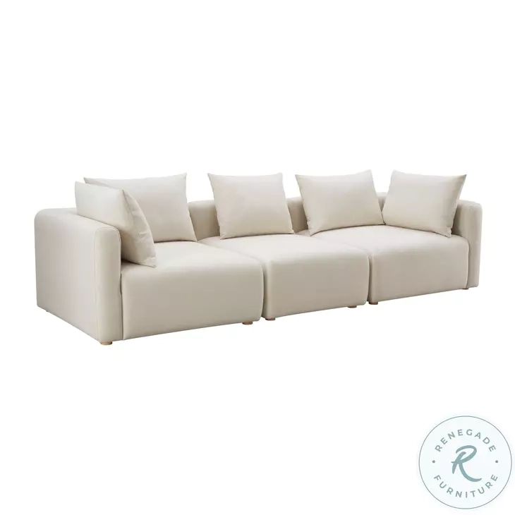 Hangover Cream Linen Sofa From Tov | Coleman Furniture inside Hangover Cream Boucle Sofa - Cream