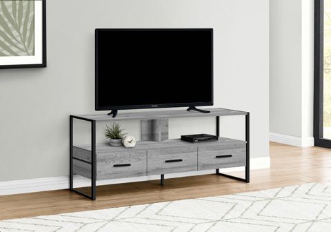 Hokku Designs Modern And Contemporary Tv Stand With Storage Drawer ... inside Contemporary TV Stand Trends Redefining Interior Design