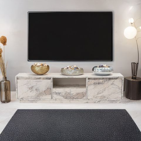 Hokku Designs Tv Stand For Tvs Up To 70'' | Wayfair within Hollis 59" Travertine Tv Stand, Travertine