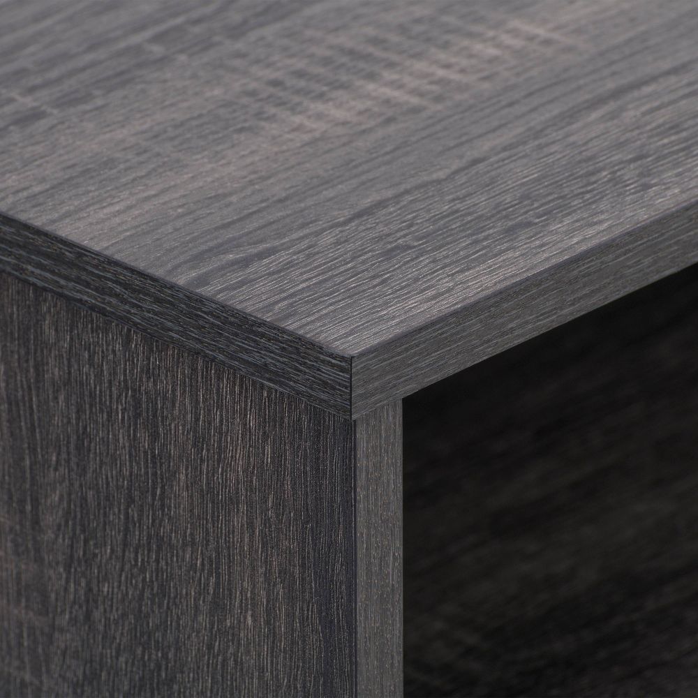 Hollywood Tv Stand For Tvs Up To 85&quot; Gray Wood Grain – Corliving ... for Corliving Hollywood Grey Wood Grain Tv Stand For Tvs Up To 85