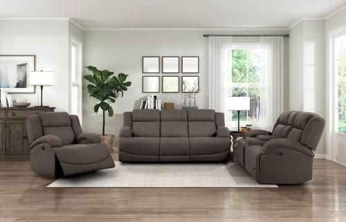 Homelegance Cranley Double Reclining Brown Leather Sofa And Loveseat Set | Baci Living Room in Is the Homelegance Cranley Double Recliner the Right Fit for Your Living Room
