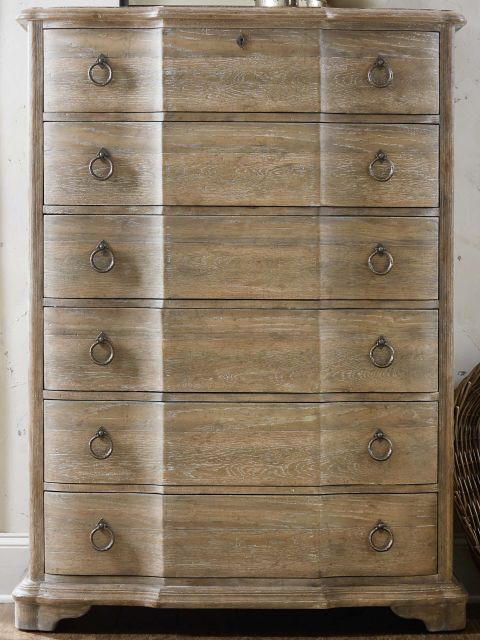 Hooker Furniture Boheme Light Wood 6 Drawers Chest Of | Hoo575090010Mwd inside Boheme Chimay 6-Drawer Chest