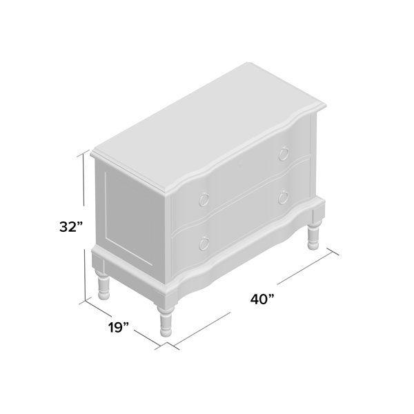 Hooker Furniture Boheme Verbena 2 Drawer Bachelor's Chest &amp; Reviews ... pertaining to Boheme Verbena Bachelors Chest