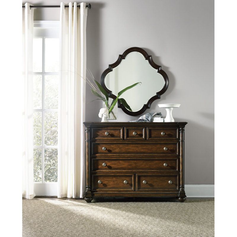 Hooker Furniture Leesburg 7 - Drawer Dresser &amp; Reviews | Perigold intended for Leesburg Dresser