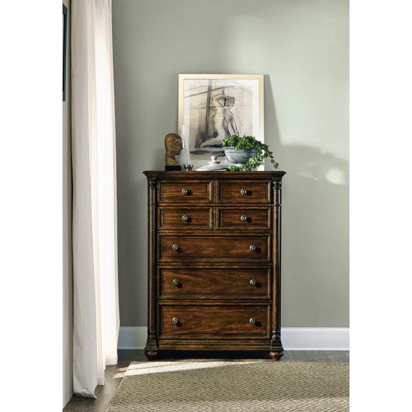 Hooker Furniture Leesburg 7 - Drawer Dresser &amp; Reviews | Wayfair inside Leesburg Dresser