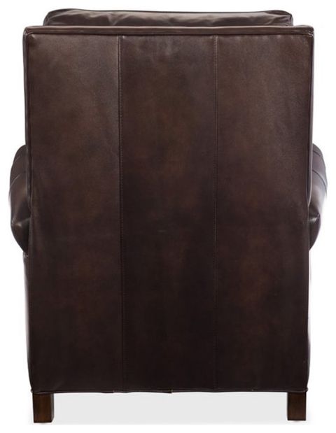 Hooker Furniture Sedona Chateau Leather Recliner In Brown - Traditional ... regarding How the Sedona Chateau G/S Sofa Transforms Home Entertainment Areas