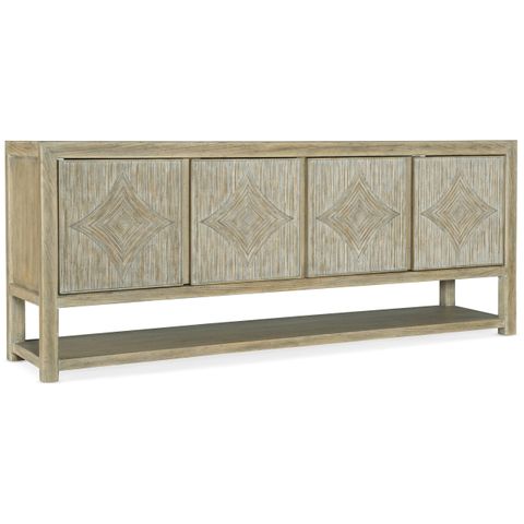 Hooker Furniture Surfrider 6015-55480-80 Coastal Entertainment Console ... in Understanding the Appeal of Coastal Living Entertainment Consoles in Modern Home Design