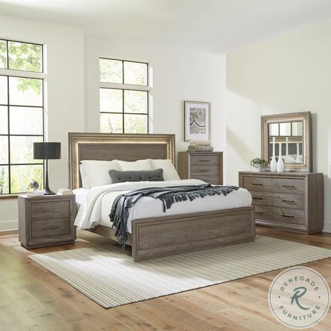 Horizons Graystone 6 Drawer Dresser From Liberty Furniture | Coleman ... throughout A Deep Dive into the Design and Functionality of the 272-BR31 Dresser