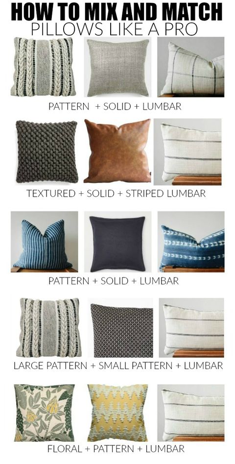 How To Master The Perfect Pillow Combinations | Little House Of Four ... intended for Transform Your Bedroom with These 17 Expert Pillow Patterns