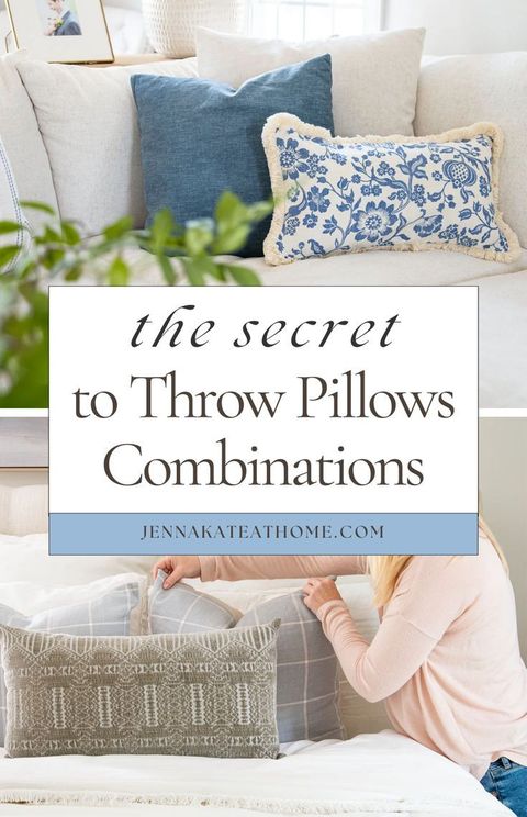 How To Mix And Match Throw Pillows Like A Pro | Throw Pillow ... with Mix Pillow Patterns Like A Pro: 17 Foolproof Themes
