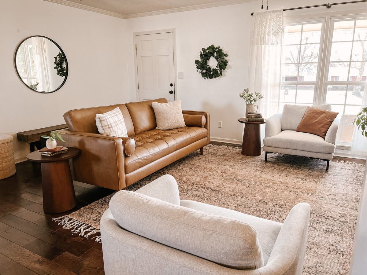 How To Style A Leather Sofa | Citizenside with regard to Why A Sofa Makes A Room And How To Find The One For You