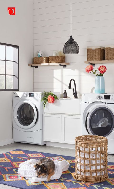 It's Easy To Refresh Your Laundry Room When You Shop Laundry Essentials ... regarding Small Laundry Room Ideas That Make a Big Difference