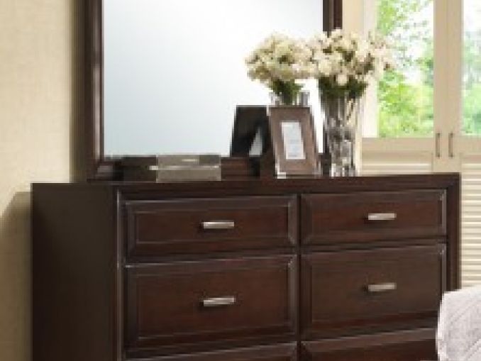Jacob Dresser &amp; Mirror - Bailey's Furniture | Dresser With Mirror ... intended for Jacob Small Dresser