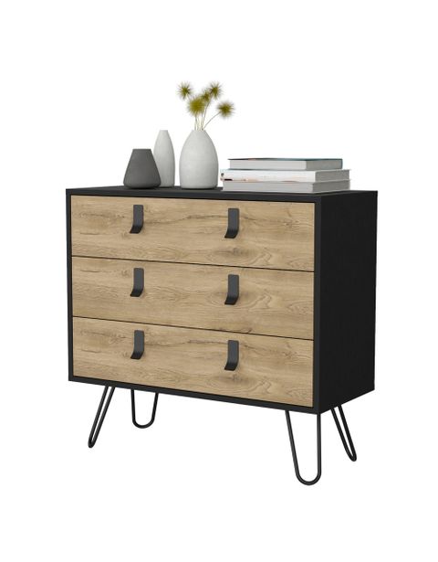 Kimball Hairpin Legs Dresser With 3-Drawers And Modern Design ... within Understanding the Appeal of Kimball Tall Dresser with Modern Design
