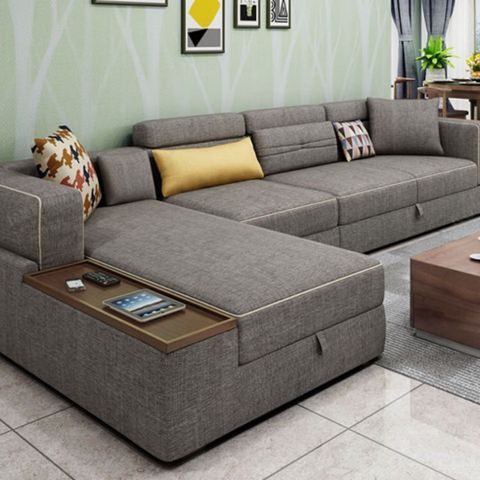 L Shape Sofa Set With Storage - Our Houzz | Living Room Sofa Set ... within Houzz Products: One Mod Sofa, Two Cool Designer Looks