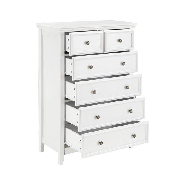 Lark Manor™ Modern 6 Drawers Dresser 6 Drawers Cabinet,Chest Of Drawers ... pertaining to A Deep Dive into the Practicality of 6 Drawer Cabinet Storage Solutions