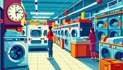 Laundromat In Hcmc - Pickup And Drop Off - Same Day Service inside Room Of The Day: A Laundry So Cheery, Wash Day Is Wonderful