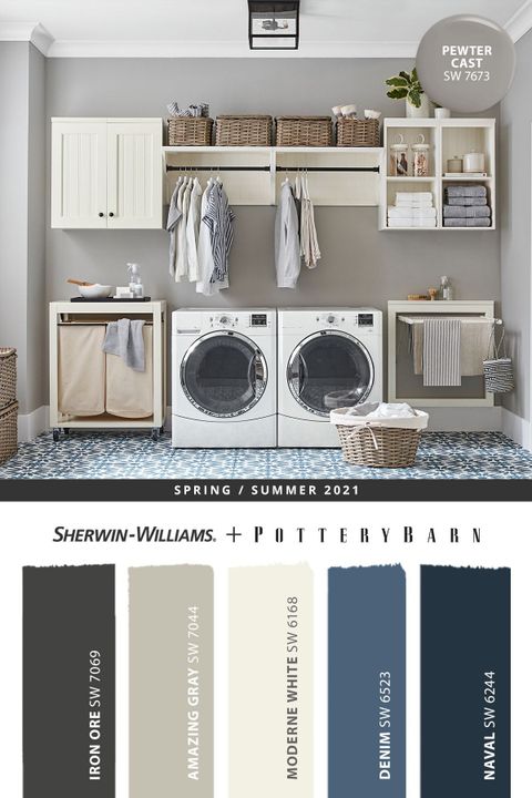 Laundry Room Color Palette within From Chaos to Serenity: 7 Thoughtful Color Palettes for Your Laundry Space