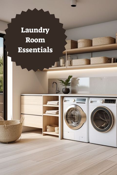 Laundry Room Essentials: Upgrade Your Space With These Game-Changing ... in