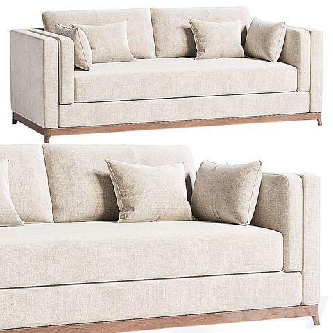 Lawrence Nova Taupe Sofa - Sofa - 3D Model inside The Artisanal Craftsmanship Behind Lawrence Raf Sofa Pc-Nova Taupe Collections