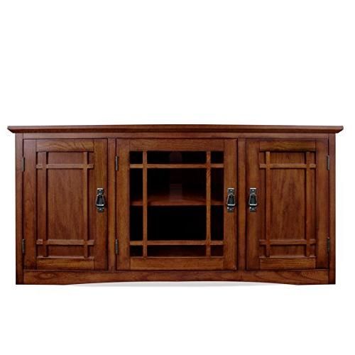 Leick Riley Holliday Mission Tall Tv Stand, 50-Inch, for Leick Furniture Mission 50&quot; Tv Stand With Storage In Mission Oak