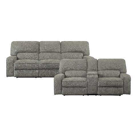 Lexicon Borneo Chenille 2-Piece Upholstered Power Reclining Sofa Set In ... regarding Understanding the Design Philosophy Behind the Lexicon Driggs Lounger