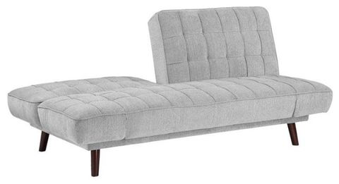 Lexicon Driggs 70" Chenille Elegant Lounger With Tufted In Silver Gray ... with Lexicon Driggs 70" Chenille Elegant Lounger With Tufted In Silver Gray
