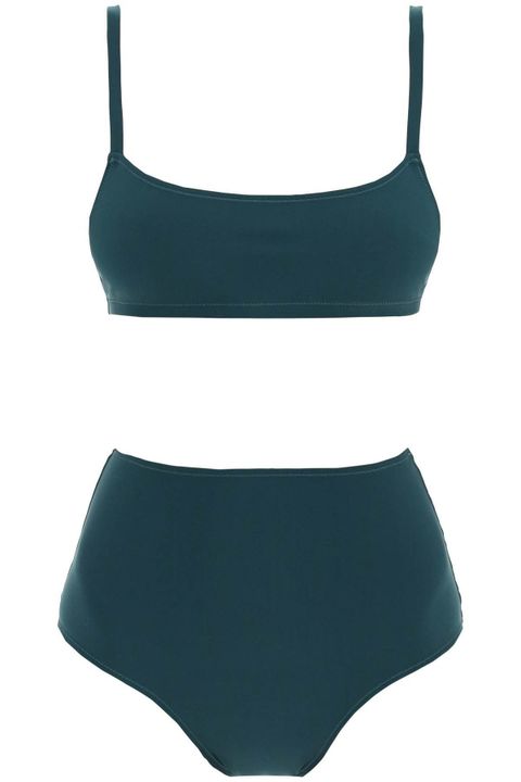 Lido Lido Eleven High Waist Bikini Set | Grailed pertaining to Lido 4 Tv Set, Black/Black Gloss