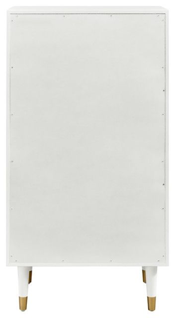 Linon Alick Wood Geo Texture 5 Drawer Chest With Gold Hardware In Gray ... intended for The Practical Benefits of Choosing the Linon Alick Wood Geo Texture 5 Drawer Chest