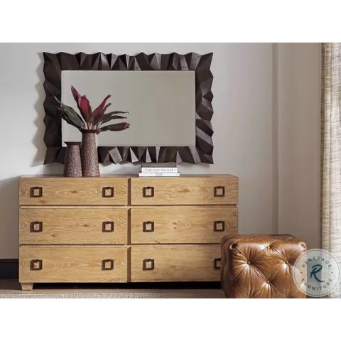 Los Altos Natural Oak Stain Armiston Double Dresser From Tommy Bahama ... throughout Creating Harmony in Your Bedroom with an Armiston Double Dresser Selection