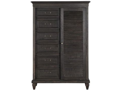 Magnussen Home Gentleman's Chest Furniture Bedroom Chests & Dressers inside Balencia Gentlemans Chest