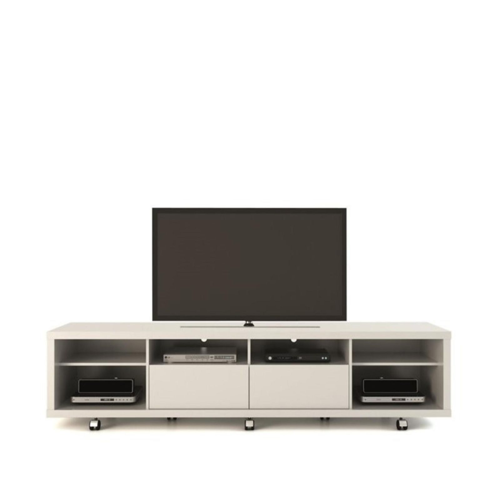 Manhattan Comfort Cabrini 2.2 Series 85&quot; Tv Stand - Sears Marketplace pertaining to A Deep Dive into the Design and Functionality of the Duncan 70&quot; TV Stand