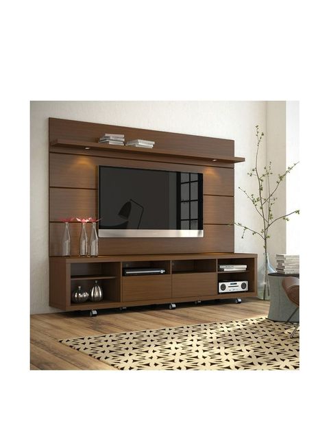 Manhattan Comfort Cabrini 70" Tv Stand & Floating Wall Tv Panel 2.2 ... pertaining to A Deep Dive into the Design and Functionality of the Duncan 70" TV Stand