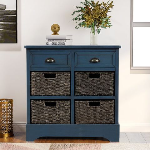 Marmora Solid Wood 6 Drawer Accent Chest - W005483656 - Buybuyfurniture intended for Locher 6 Drawer Accent Chest