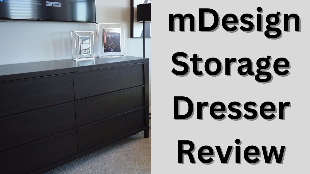 Maximize Your Space: Mdesign 21.65&quot; High Steel Frame Storage Dresser ... intended for Maximizing Your Cresco Dresser Space Smart Storage Solutions Explored