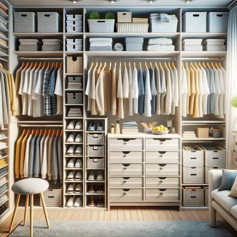 Maximizing Closet Space | Decluttering Solutions inside