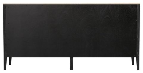 Mayfair 6 Drawer Wood And Marble Dresser - Transitional - Dressers - By ... intended for Mayfair 6 Drawer Wood And Marble Dresser, Light Beige