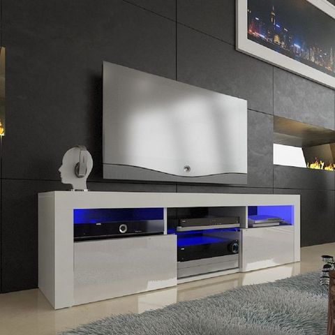 Meble Bari 160 White Tv Stand Bari160W | Living Room Sets Furniture ... regarding How the ANDREA 160 White TV Stand Elevates Living Room Aesthetics