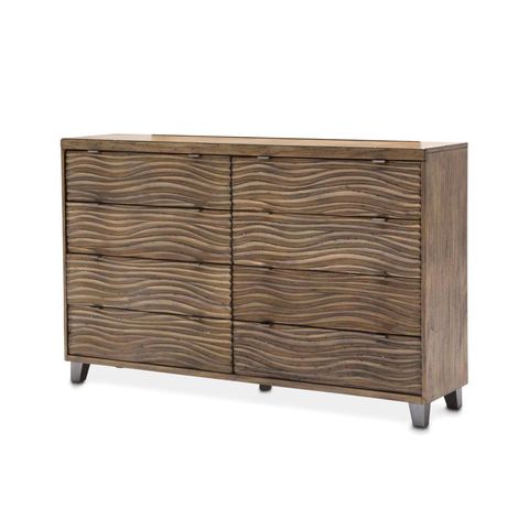 Michael Amini / Kathy Ireland Home Designs Del Mar Sound 66'' W 8 - Drawer Dresser | Wayfair within Del Mar Sound Dresser, Boardwalk