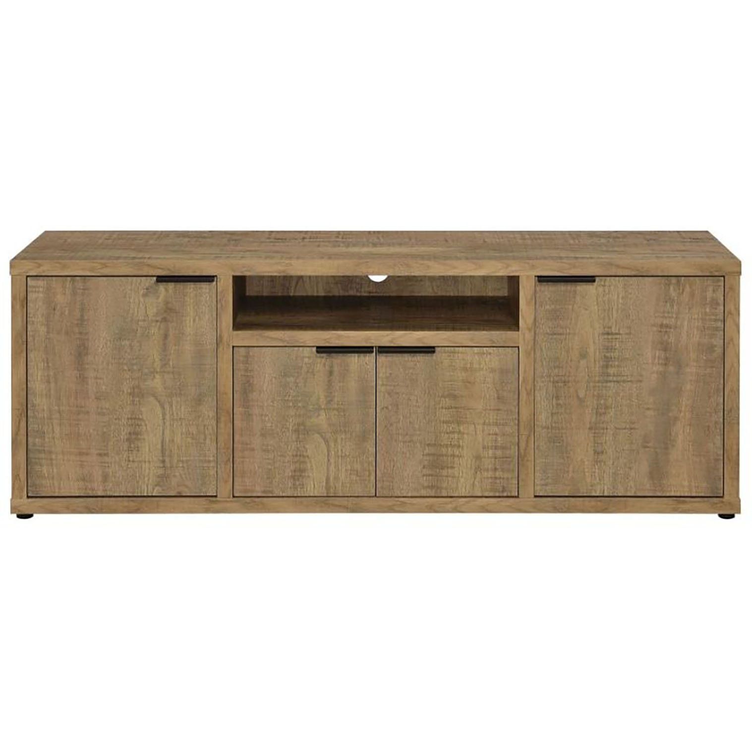 Millwood Pines Burhans 4-Door Engineered Wood 60&quot; Tv Stand - Wayfair Canada in Sachin 4-Door Engineered Wood 79&quot; Tv Stand Distressed Pine
