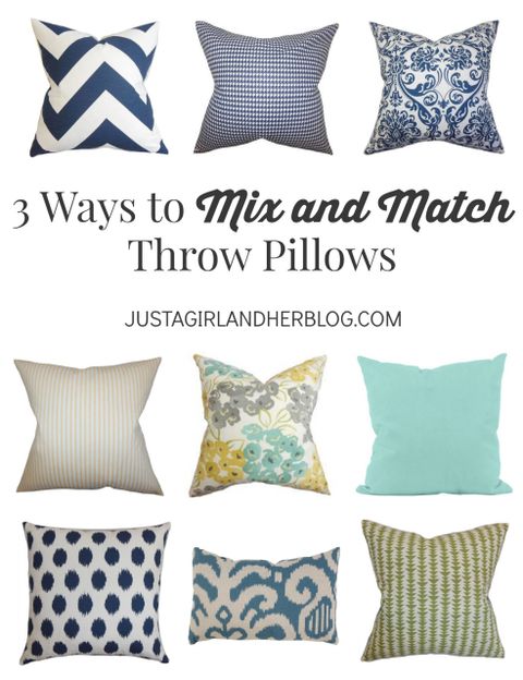 Mix And Match Throw Pillow Sets At Noah Anivitti Blog intended for Transform Your Bedroom with These 17 Expert Pillow Patterns