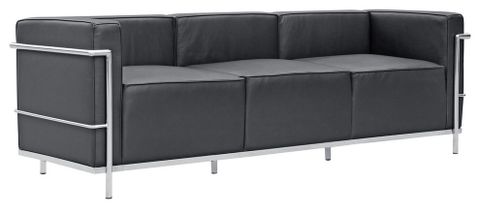 Modern Classics Grand Lc3 Sofa, Black - Modern - Sofas - By Fine Mod ... pertaining to Transform Your Living Room One Mod Sofa Two Ways