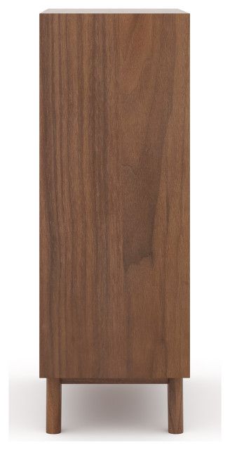 Modern High Chest Dresser With Goove Handles - Midcentury - Dressers ... regarding Modern High Chest Dresser With Goove Handles, White