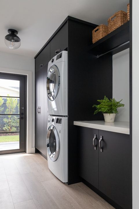Modern Laundry Room Ideas pertaining to 4 Stylish New Laundry Rooms