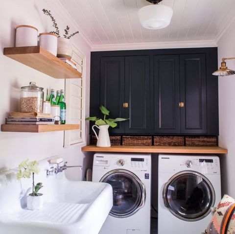 Modern Laundry Room Ideas regarding 4 Stylish New Laundry Rooms