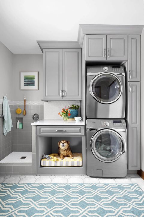 Modern Laundry Room Ideas with 2018 Summer Trends for Stylish and Functional Laundry Rooms